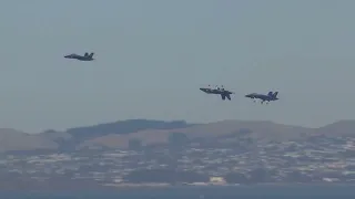 Blue Angels and more soar across San Francisco sky