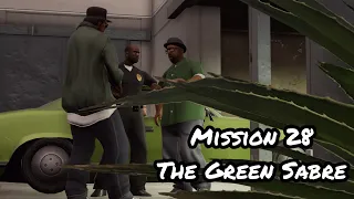 GTA San Andreas Definitive Edition - Mission 28 The Green Sabre  (No Commentary)