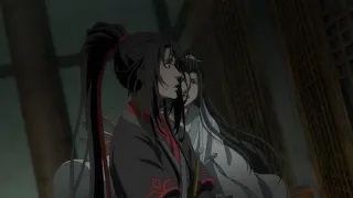 When in danger, lanzhan subconsciously protects Weiying for fear of losing him【modaozushi】