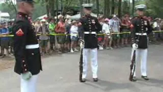 Silent Drill Team Performs at 2010 National Scout Jamboree