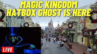 🔴Live: Hatbox Ghost has arrived at the haunted mansion Magic Kingdom 11/30/2023