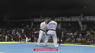 WKO EC 2019, 1/8 -85 Marek Odzeniak (Poland, aka) - Patrick Lepelaar (Belgium)