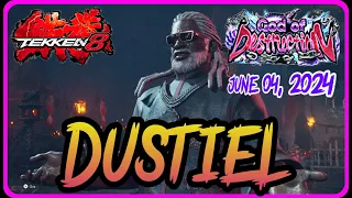 Tekken 8 ▰ (Dustiel) - LEROY Tekken 8 God DESTRUCTION Online Matches JUNE 04, 2024 replays