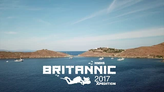 -120m Britannic wreck xpedition 2017