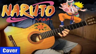 NARUTO MAIN THEME meets flamenco gipsy guitarist GUITAR COVER