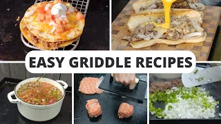 5 Easy Beginner Griddle Recipes with Ground Beef