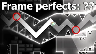 Firework with Frame Perfects counter — Geometry Dash