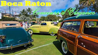 2022 classic car show {Boca Raton Concours d'Elegance} Antique automobiles World Class Car Show 1