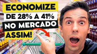 5 SEGREDOS pra ECONOMIZAR NO SUPERMERCADO! Como ECONOMIZAR até 40% no MERCADO com 5 DICAS INFALÍVEIS