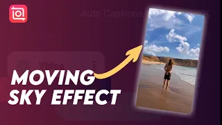 How to Add Time - lapse sky in your video | Moving sky Effect Editing @InShotApp