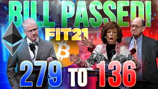 Crypto Bill Passes U.S. House With Majority Vote!🚨FIT21 Major Win!!🎉