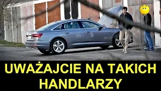 CAR SCAMMER CAUGHT RED-HANDED WITH HIS AUDI A6 C8