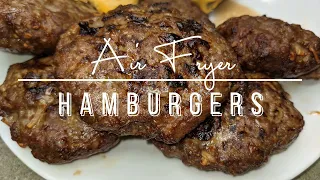 Air Fryer Hamburgers / How to cook hamburgers in the Air Fryer