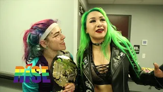 Backstage with Delilah and Shotzi from RISE  - ASCENT, Episode 4 - Sensation vs. Virtuosa