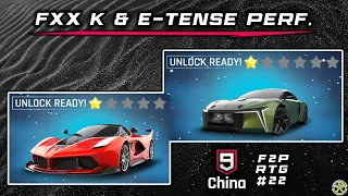 Asphalt 9 China | FXX K & E-Tense Performance unlocked | F2P RTG #22