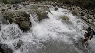 TRADITIONAL FISHING IN NEPAL | HIMALAYAN TROUT FISHING IN SMALL RIVER OF NEPAL | ASALA FISHING |