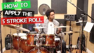 HOW To USE THE 5 STROKE ROLL On THE KIT (Intermediate & Advanced)