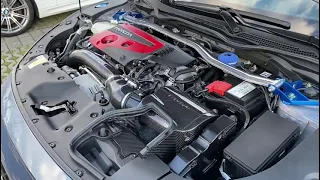 Honda Civic Type R FK8 Eventuri Intake with Chargepipe / Turbotube Sound CFD