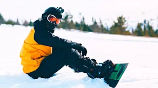 Survive a snowboard lesson with this instructor!