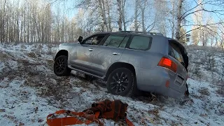 Когда что то пошло не так... Lexus LX 570, UAZ Patriot, Toyota Carib. OffRoad. Часть 1