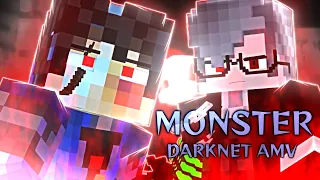 "Monster" - A Minecraft Original Music Video Animations | Darknet AMV MMV