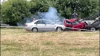 Vw polo vs Volvo crash test