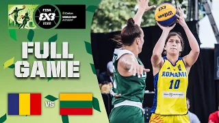 Romania v Lithuania | Women | Full Game | Crelan FIBA 3x3 World Cup 2022