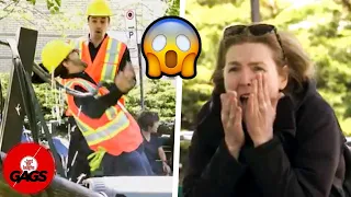 Husband Injured In Work Accident | Just For Laughs Gags