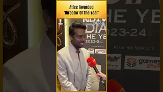 Atlee Awarded 'Director Of The Year' | NDTV Indian Of The Year Awards