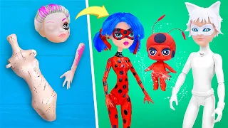 ¡Nunca Eres Grande para Las Muñecas! 6 Diys de Ladybug para Lol Surprise y Barbie