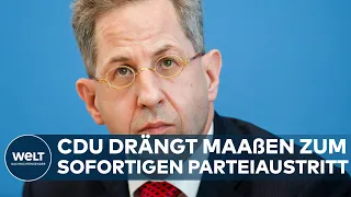 HANS-GEORG MAAßEN: Das wird passieren, sollte Maaßen nicht bis Ende der Woche aus der CDU austreten