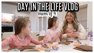 DAY IN THE LIFE OF A MOM OF 4 | Tara Henderson Vlogs