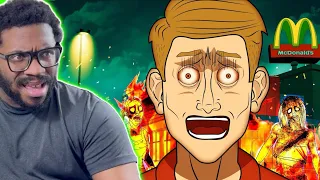 True MCDONALD'S HORROR Story Animated REACTION