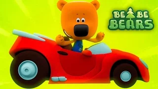 Bjorn and Bucky - Be Be Bears - Episode 16 - race car Kids cartoon - Moolt Kids Toons Happy Bear
