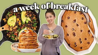 A WEEK OF *REALISTIC* VEGAN BREAKFASTS | 7 Yummy Recipe Ideas ☀️