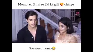 Momo aur shivi ko Eidi chahiye ek dusre se 😂 Shivangi Mohsin cute moments