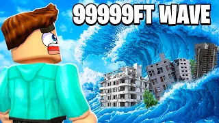 CAN WE SURVIVE THE BIGGEST DISASTER IN ROBLOX!!?