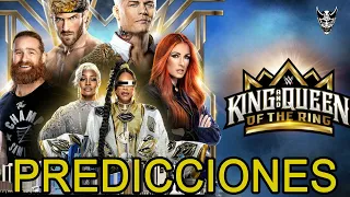 PREDICCIONES KING AND QUEEN OF THE RING 2024 | HARVEYW