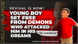 YOUNG BOY SET FREE FROM DEMON WHO ATTACKED HIM IN HIS DREAMS