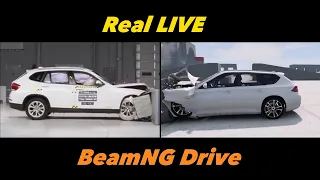 BeamNG Drive VS Real Live - CRASH-TEST #6