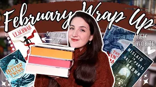 The Fantasy Books I Read in February 🐉🦕✨ || February Fantasy Wrap Up 2024 || New Favorites 🥰