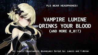 T/W!! [ASMR][F4A] Vampire GF Lumine Drinks Your Blood - Halloween Special!