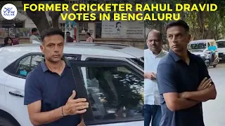 Rahul Dravid urges voters to turn up and cast their votes in Bengaluru