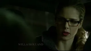 Olicity - Arrow - 1x14 Pt.1 - "I'm not going to hurt you, Felicity" - Felicity finds out the truth