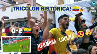 🇶🇦QATAR 0-2 ECUADOR🇪🇨 || *REACCIÓN* de Hinchas Ecuatorianos en México 🇲🇽 || ¡LA TRI HACE HISTORIA! 🤯