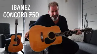 Ibanez Concord 750 Brazilian Rosewood Guitar