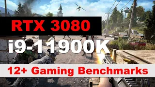 Intel 11900k + RTX 3080 @ 1080p 1440p Shadow Of The Tomb Raider, Far Cry 5,  Watch Dogs Legion