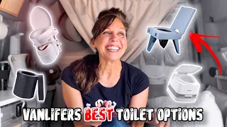 BEST Vanlife Toilets! | The Scoop on Poop