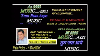 tum paas aaye karaoke II For FEMALE II Male Voice by NIRANJOY II तुम पास आये करोके