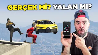 TIKTOK HAREKETLERI GERÇEKMI YOKSA YALANMI ? - GTA 5 MODS